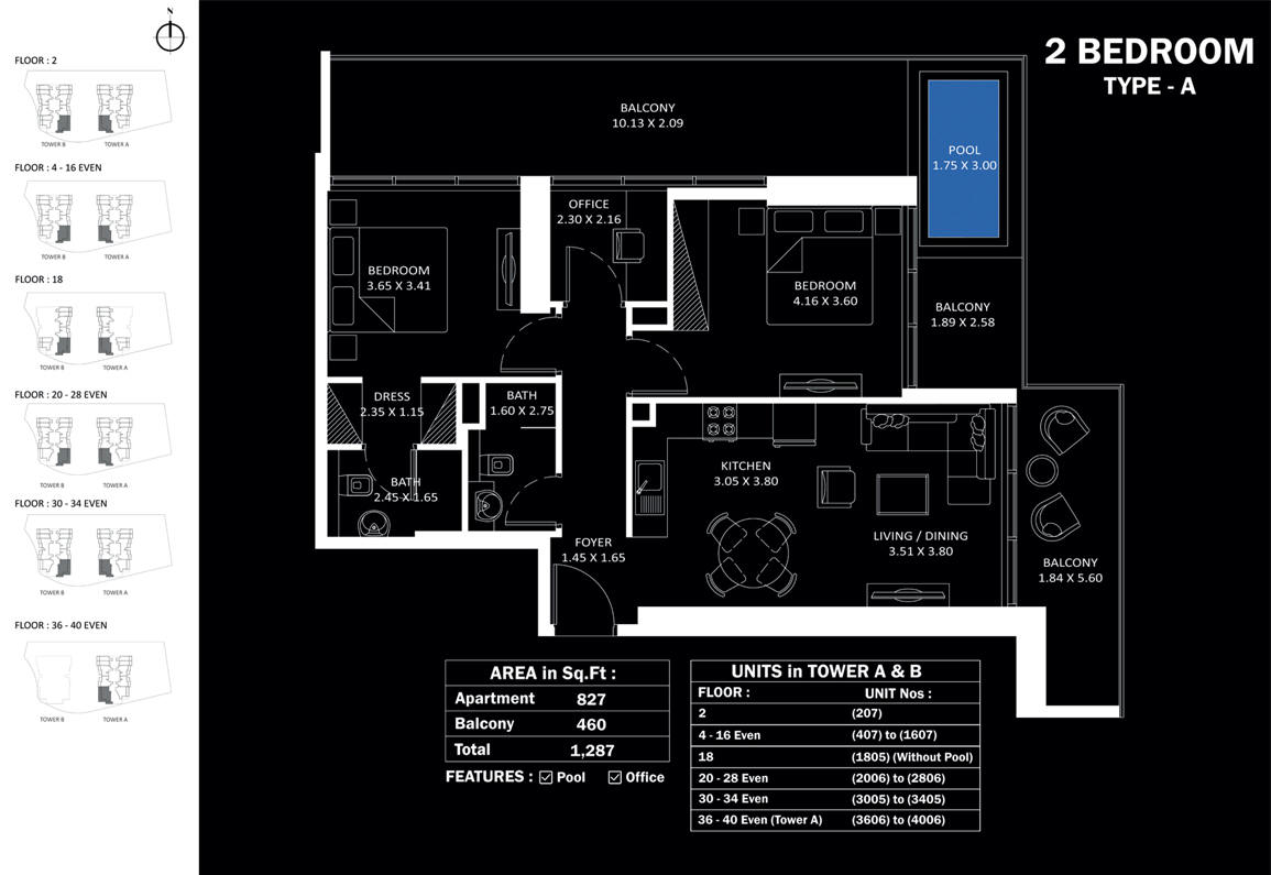 2 Bedroom